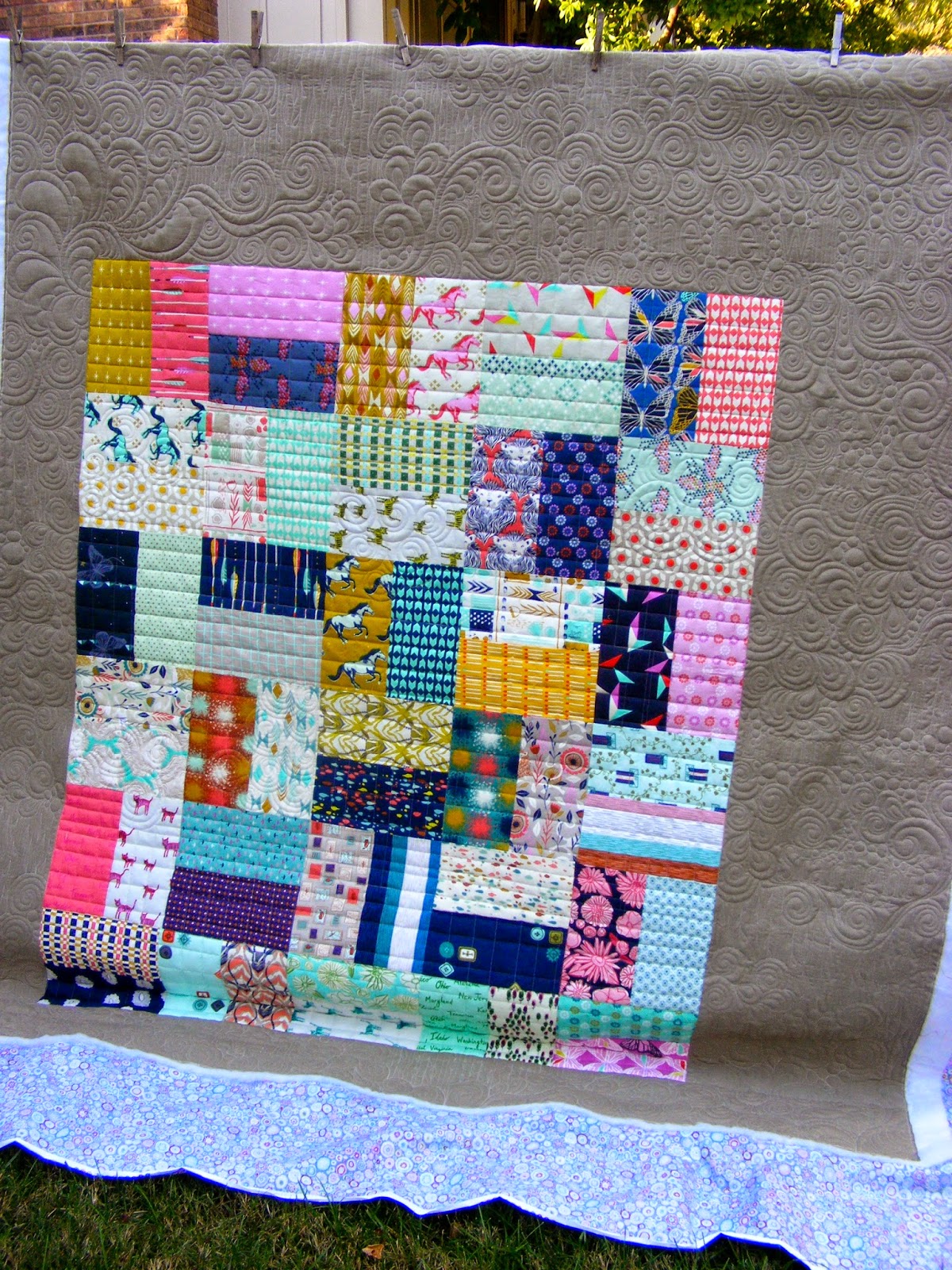 TIA CURTIS QUILTS Rebecca's Cotton and Steel Quilt