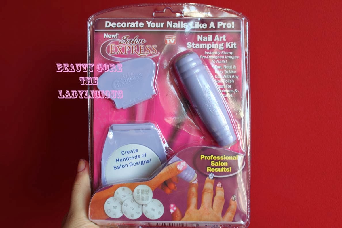 Beauty Gore the Ladylicious İnceleme Salon Express Nail Art Stamping