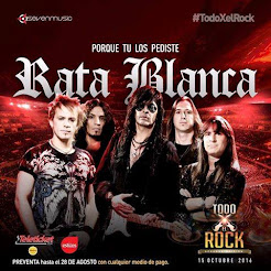 RATA BLANCA EN EL "ESTADIO DE LA UNSA" (PERÚ) - 15/10/2016