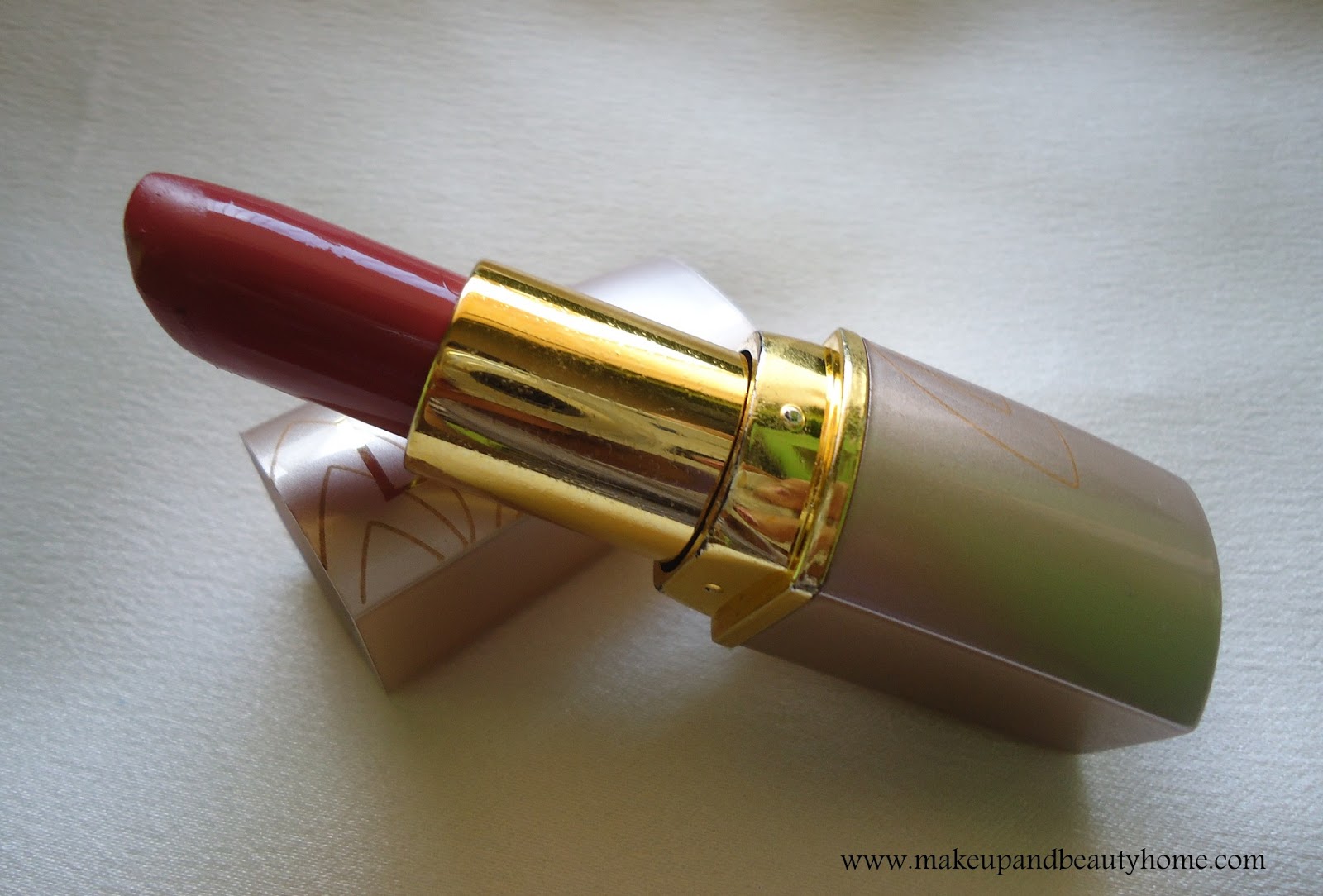 Lotus Herbals Pure Color Lipstick Pink Blush Review and Swatches