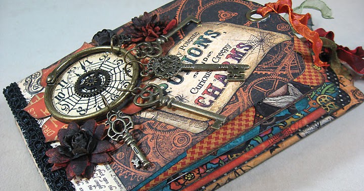 Graphic 45 8in x 8in Steampunk Spells Paper Pack