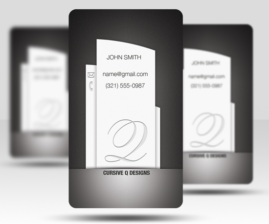 Free Business Card PSD v5 Free Business Card PSD v5