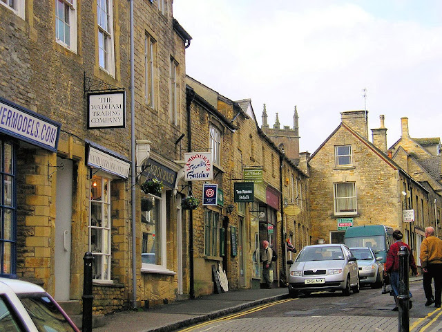 The charming medieval streets of Stow On The Wold in England. Photo: Wenno.