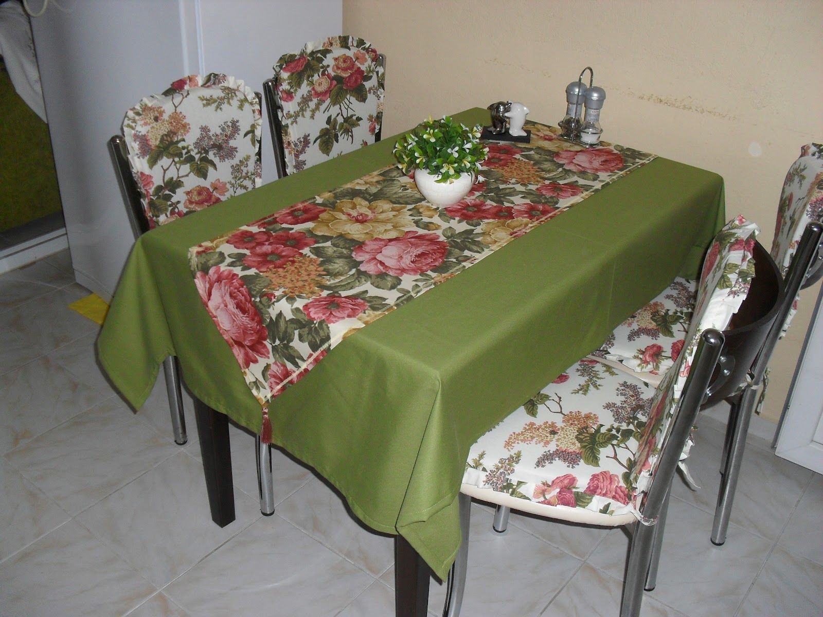 İnci Home Collection Mutfağım için yaptığım runnerlı