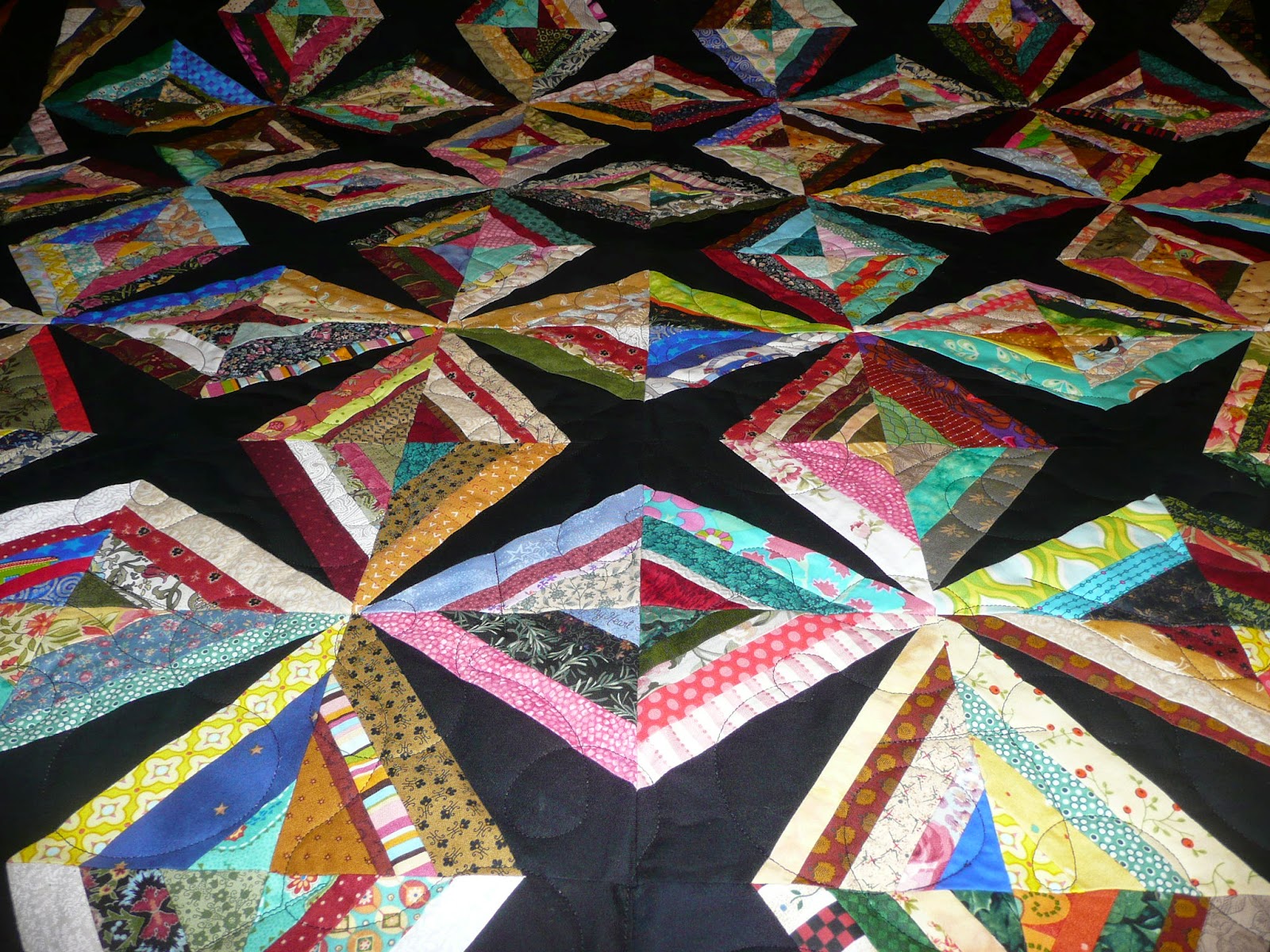Acorn Ridge Quilting Nancy's Diamonds Are Forever Quilt