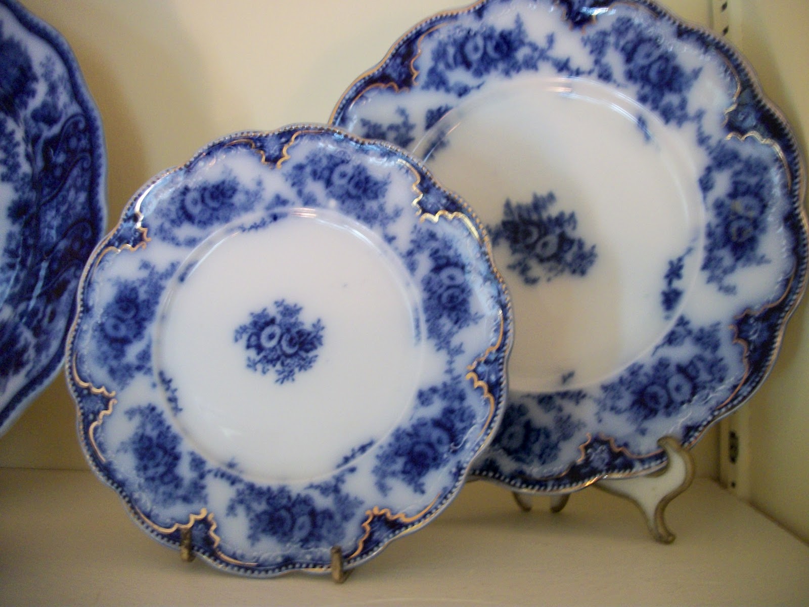 Writing Straight from the Heart Collection of Flow Blue China