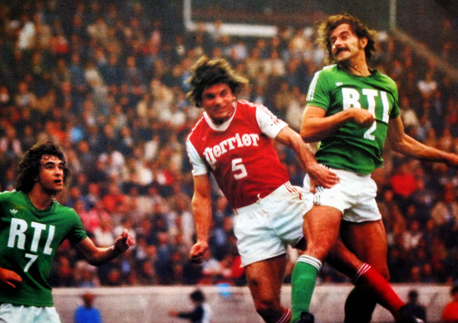 THE VINTAGE FOOTBALL CLUB Finale coupe de France 1977. STETIENNE