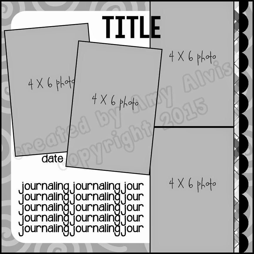 4 X 6 Photo Sketch Blog 12 x 12 111