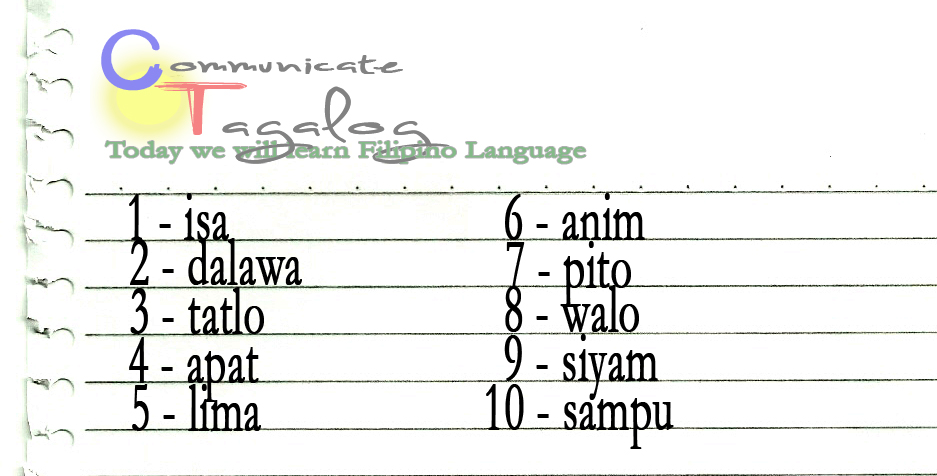 How to Count to Ten in Tagalog How to Count to Ten in Tagalog