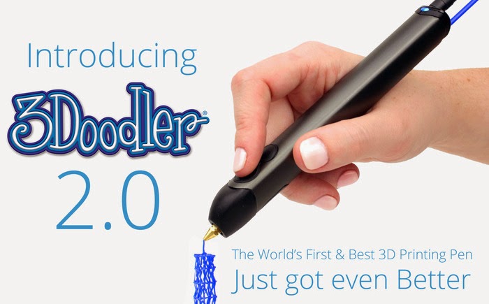 World’s first 3D printing pen reinvented - The 3Doodler 2.0