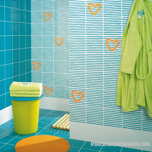 20 formas de decorar baños infantiles divertidos