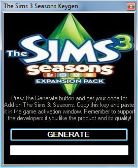 Sims 3 Registration Product Key Generator