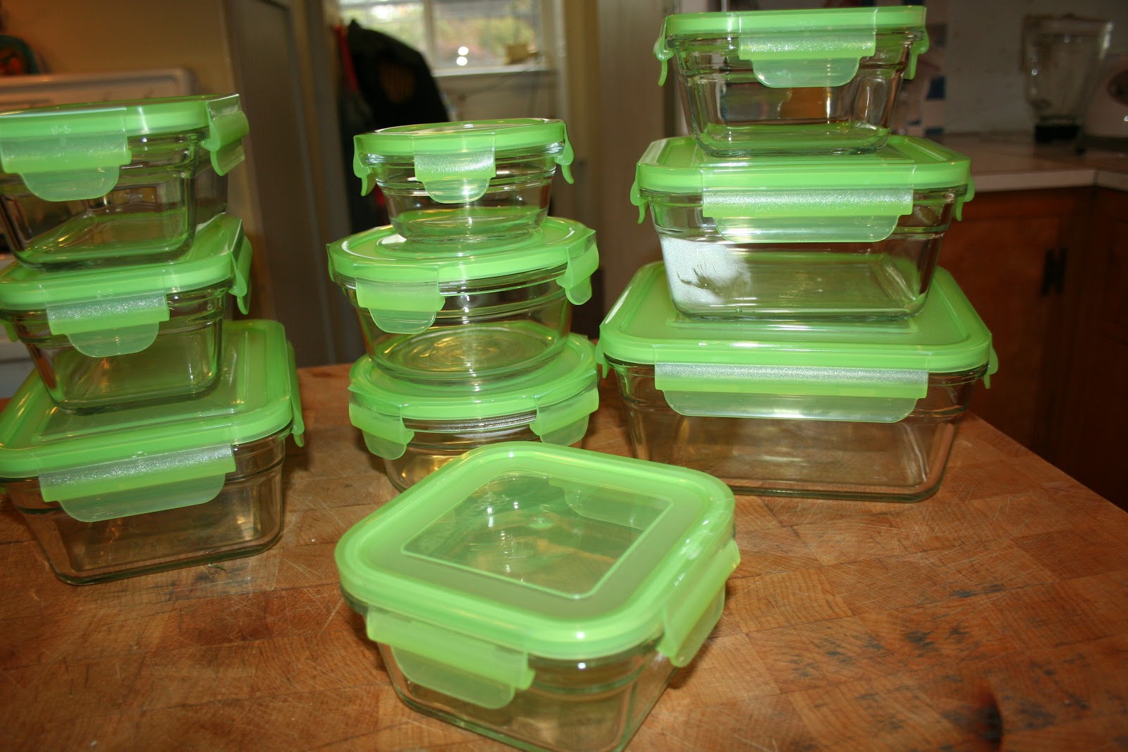 Cheers to Happy Costco Storage containers...