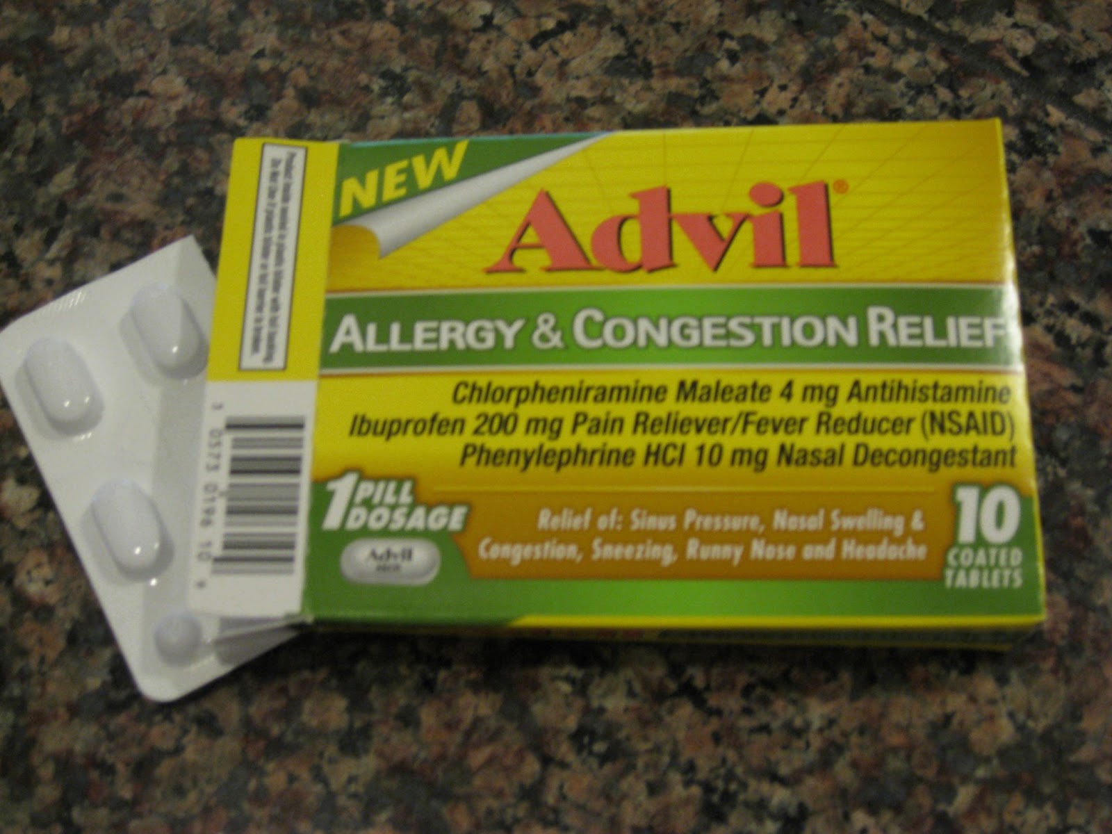Millenial Product Reviews Advil Allergy & Congestion Relief