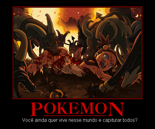 Otaku Cabeludo: E se todos os Pokémons fossem do tipo fire/fighting?