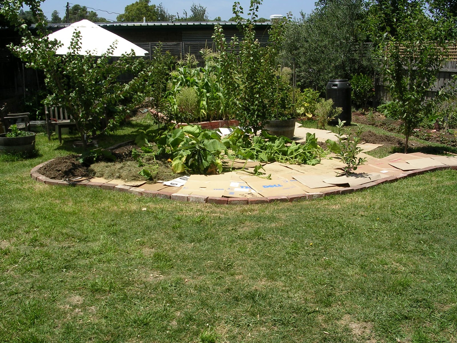 Pragmatic Sustainability Making a nodig garden bed