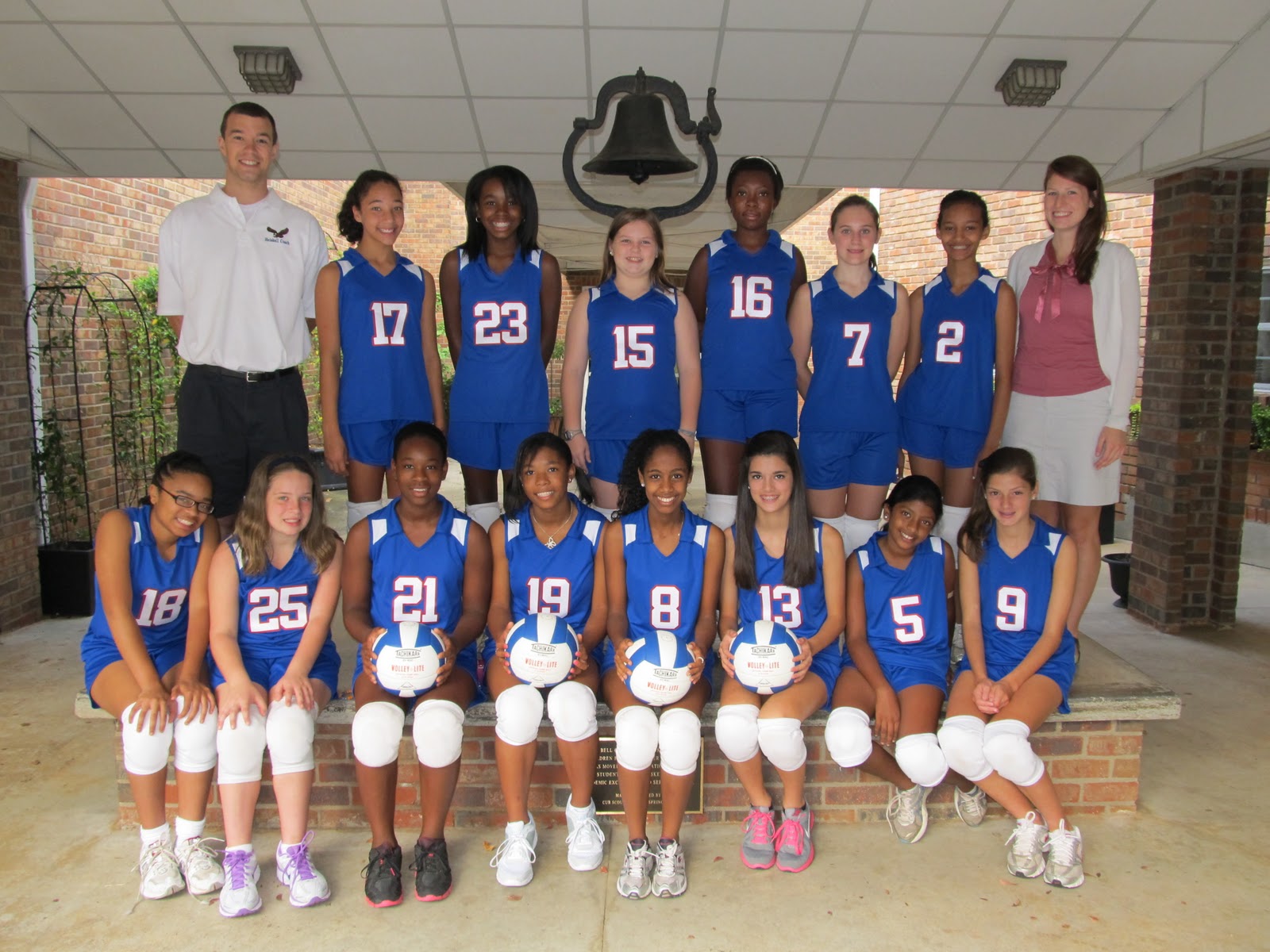 Heiskell Huddle Lady Eagles Volleyball