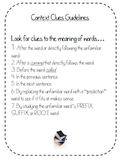 Jennifer's Teaching Tools: Holiday Context Clues!