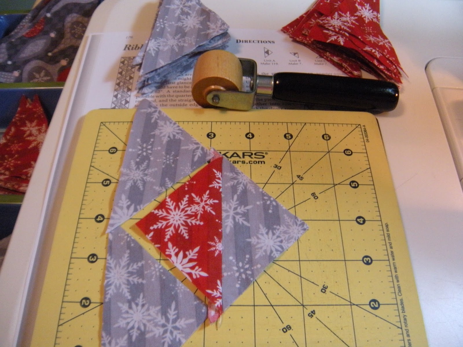 Life in the Scrapatch Christmas Ribbons Quiltalong