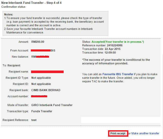 S.H.A.R.I.N.A Cara Transfer Duit Melalui Maybank2u