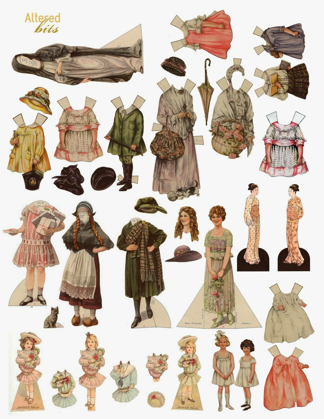 Recortables para conocer la historia de nuestros antepasados El