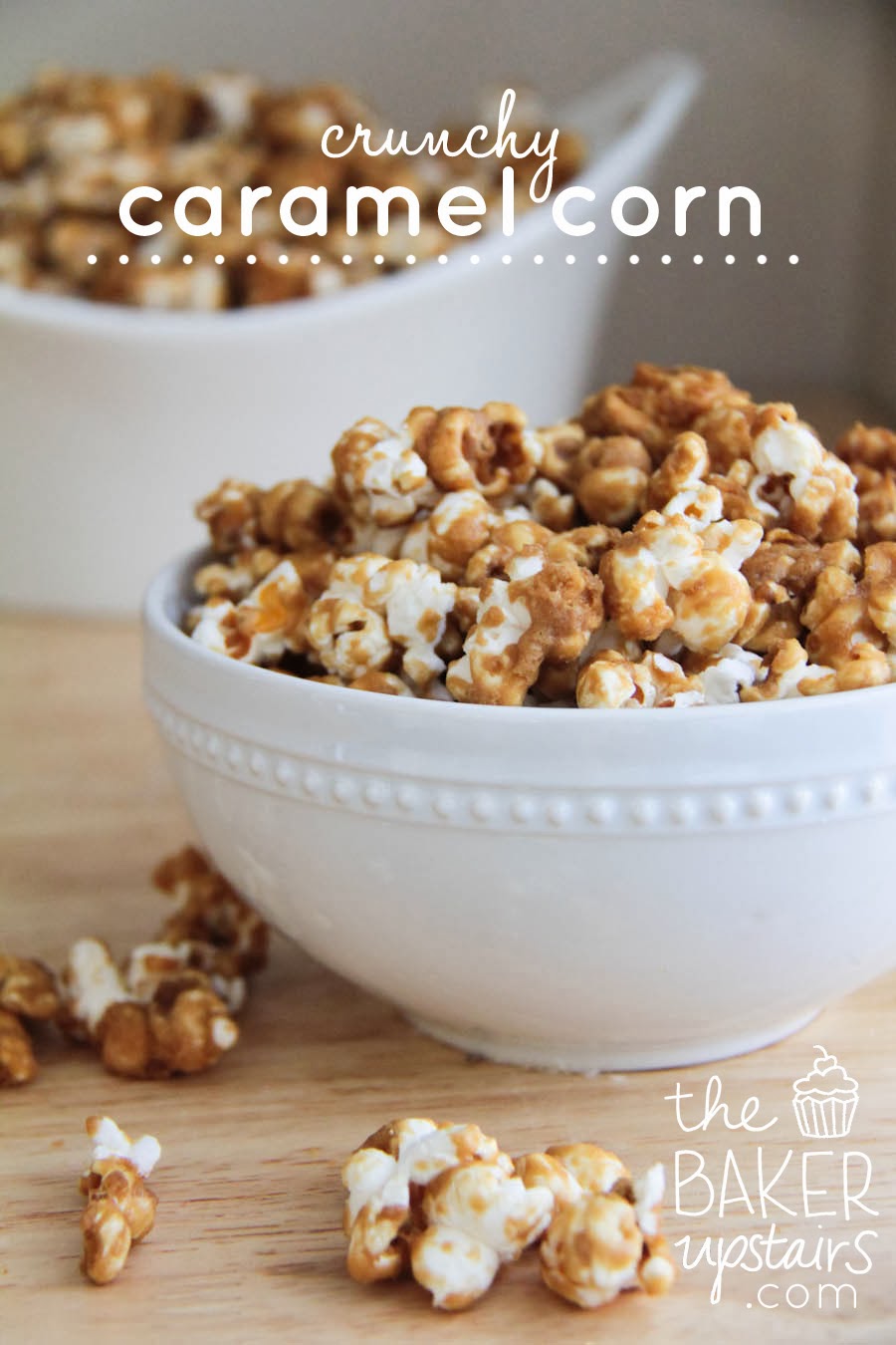 The Baker Upstairs crunchy caramel corn