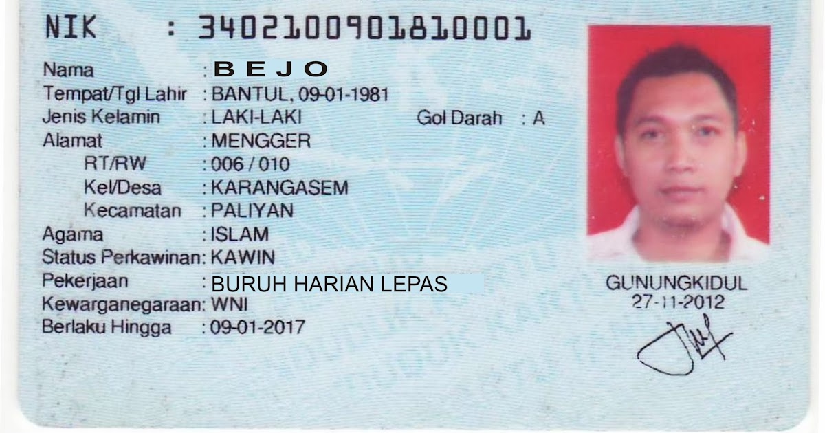 Membuat Ktp Umur 16 | donni kun Membuat Ktp Umur 16 | donni kun