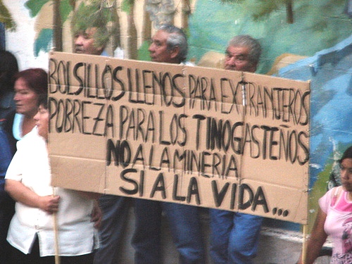 ¿Minería o Derechos Humanos?