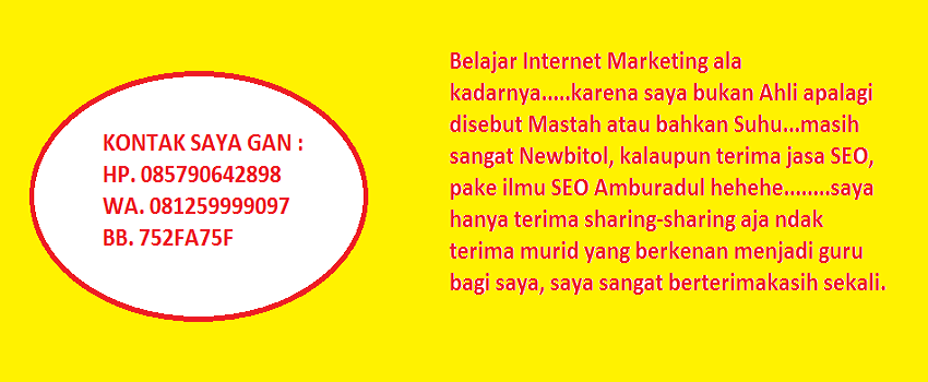 Pembicara | Konsultan | Pakar | Kursus | Internet Marketing, Jasa SEO Murah