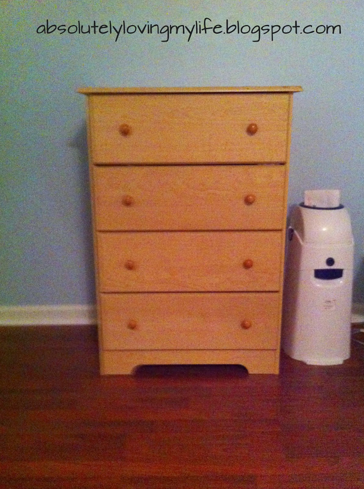 Loving Life Upcycled Nursery Dresser