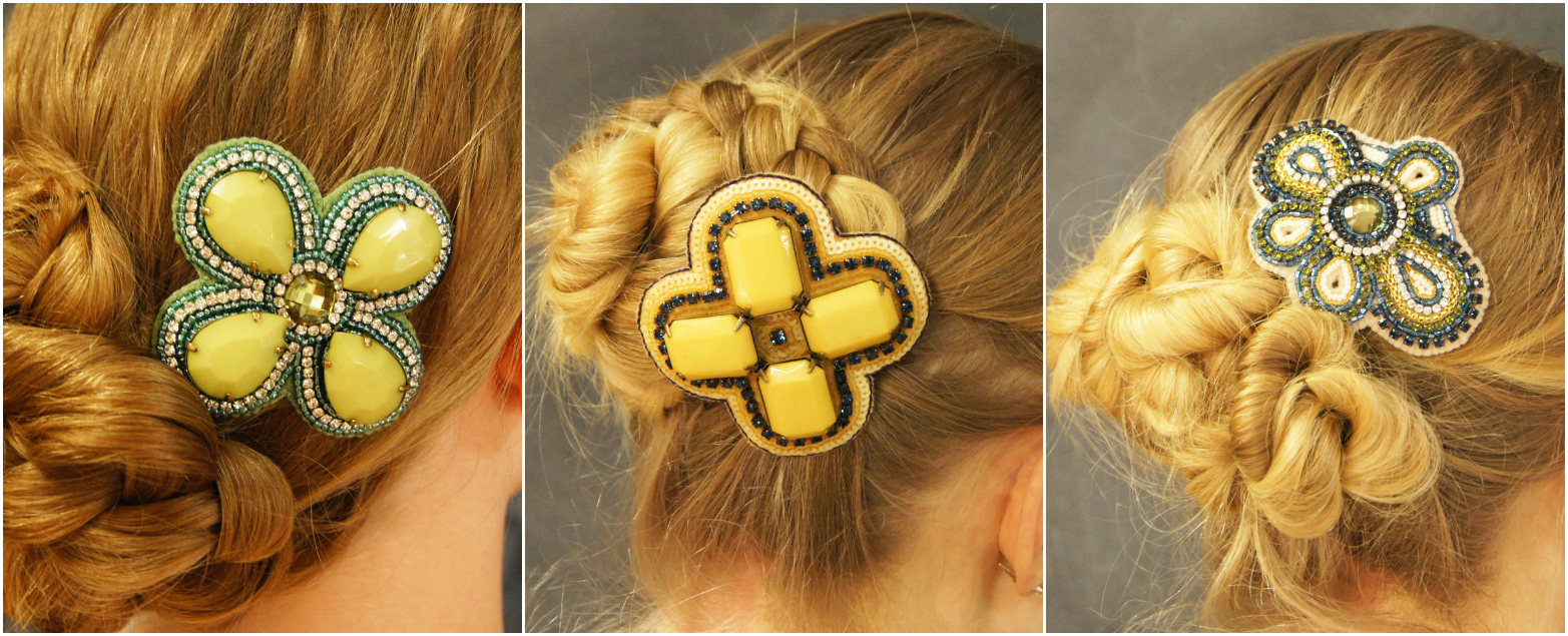 Crystal & Beaded Hair Clips {tutorial} Tauni + Co