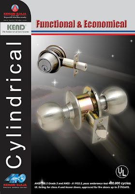 Kunci Pintu : KEND Cylindrical Lock