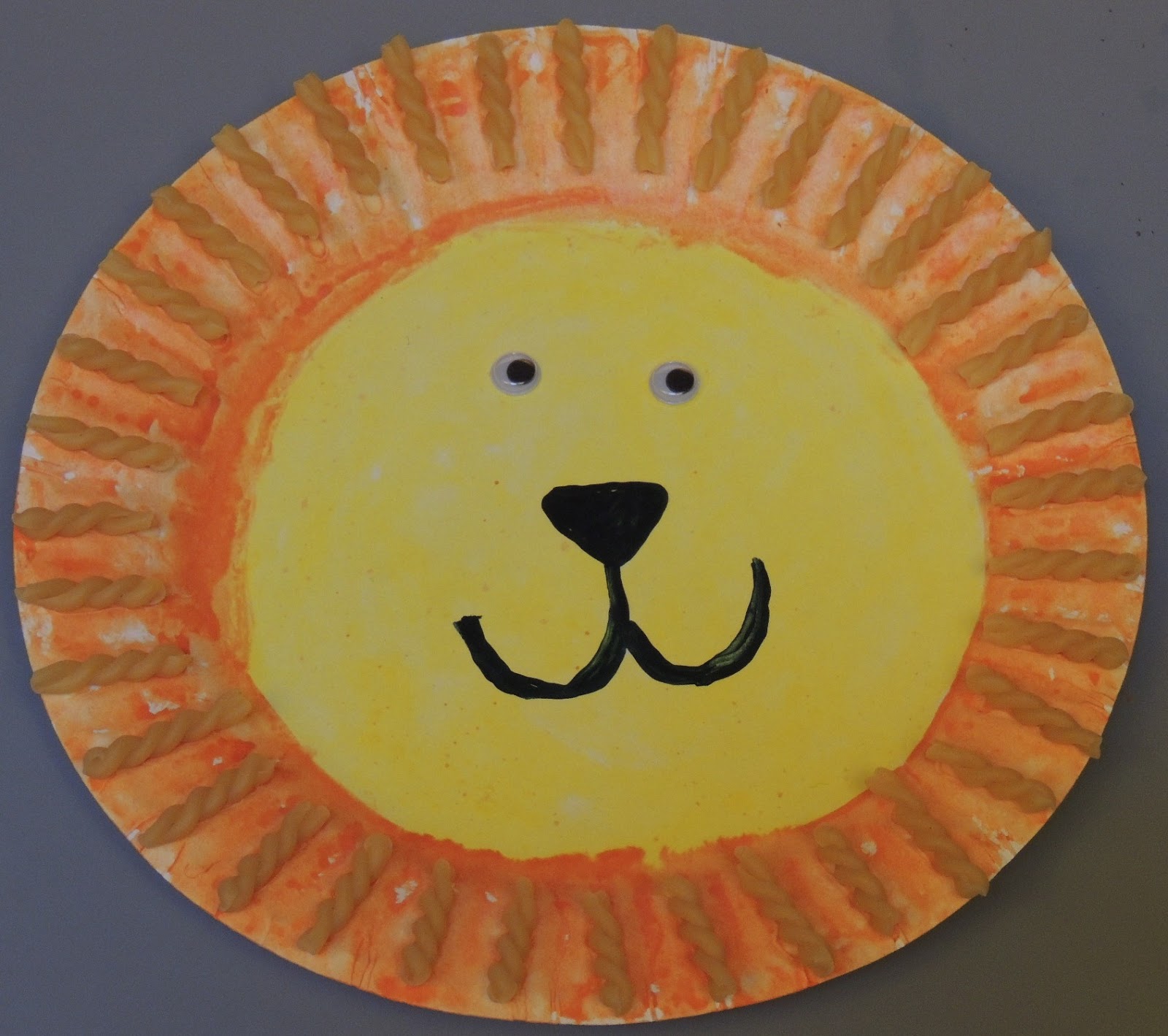 Child Care Basics Resource Blog: Paper Plate Lion Child Care Basics Resource Blog: Paper Plate Lion
