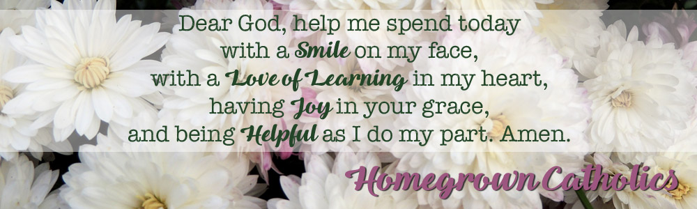 Our Homeschool Prayer