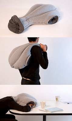 Ostrich Pillow Thingy For Napping At Work