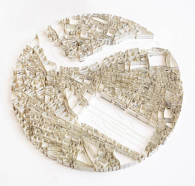 Doctor Ojiplatico. Matthew Picton. Of Urban History. Paper Sculpture Cities