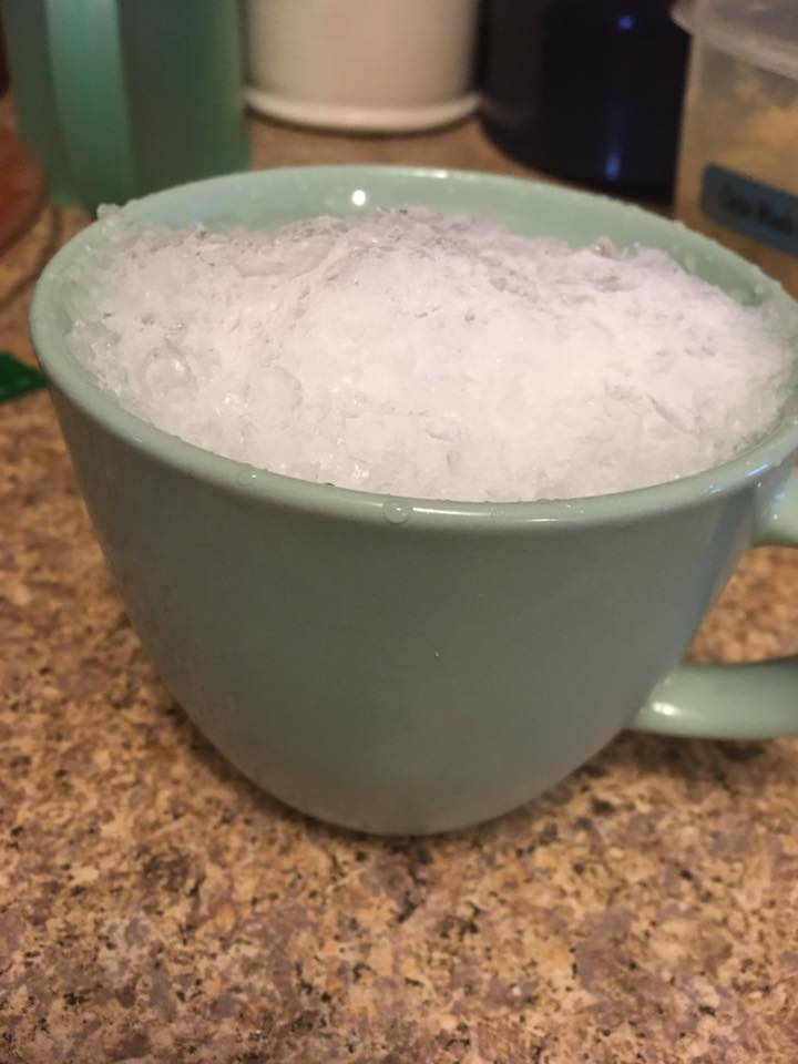 Cooking Homemade Icee Syrup One Brown Mom