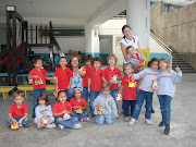 El Conejo de Pascuas llegó al Kinder dsc 