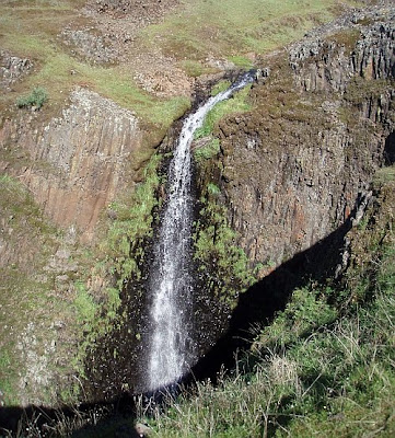 Ravine Twin Falls at North Table Mountain