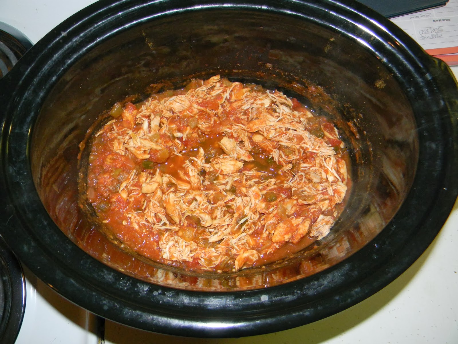 Growing to Four Crock Pot Chicken Quesadillas