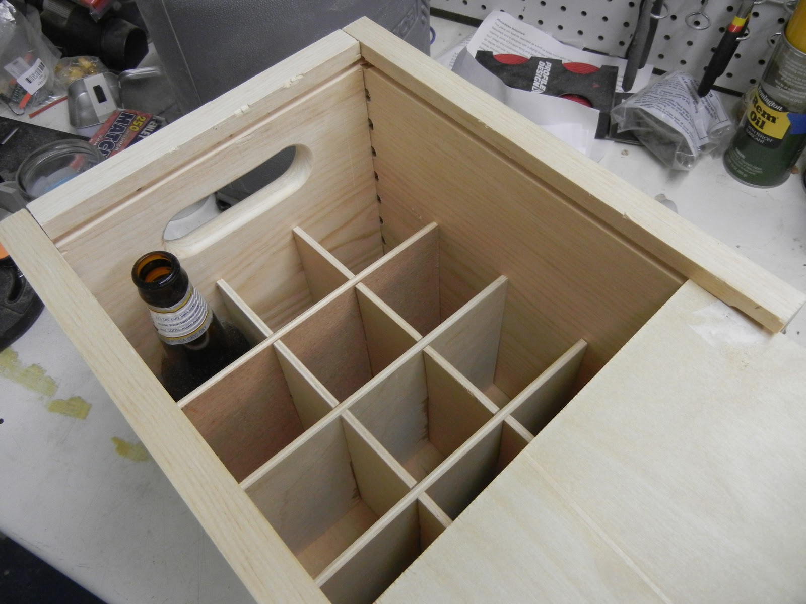 Buildin' Projects DIY Wooden Beer Case