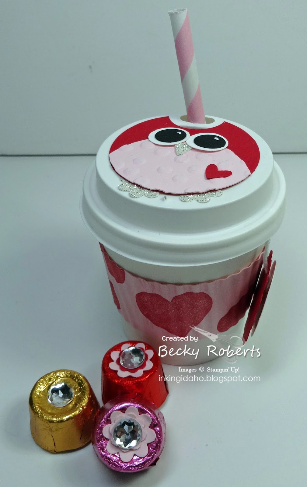 Inking Idaho Valentine Coffee Cups