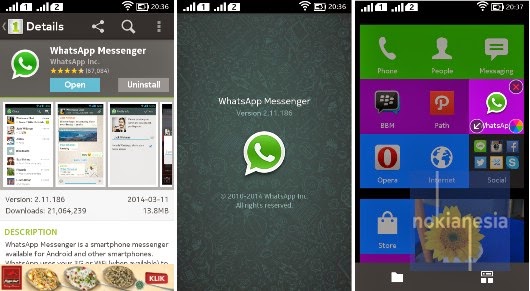 Nokia X Dual Sim Whatsapp Download