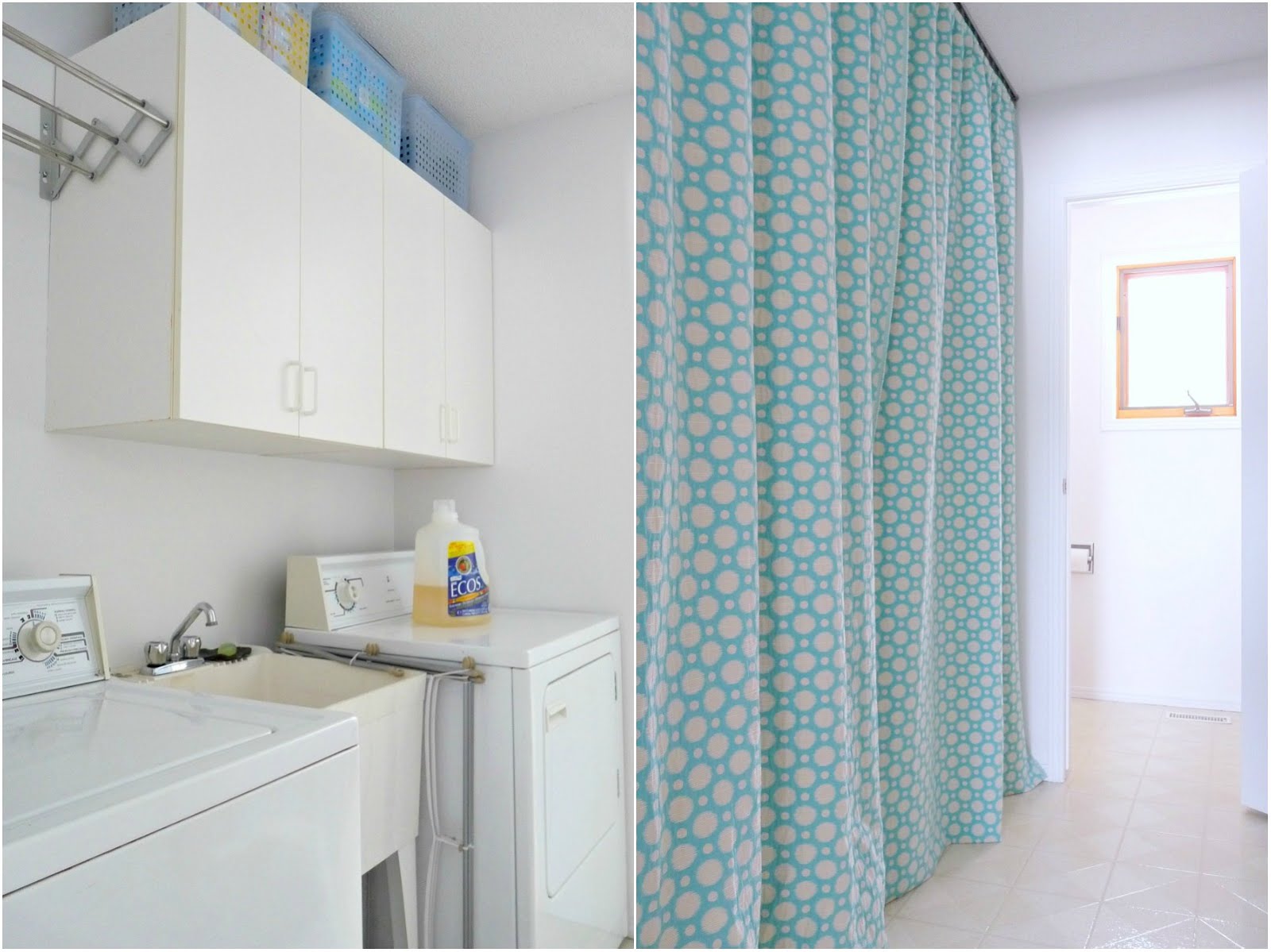 Basement Update: How to Paint a Concrete Laundry Room Floor Basement Update: How to Paint a Concrete Laundry Room Floor