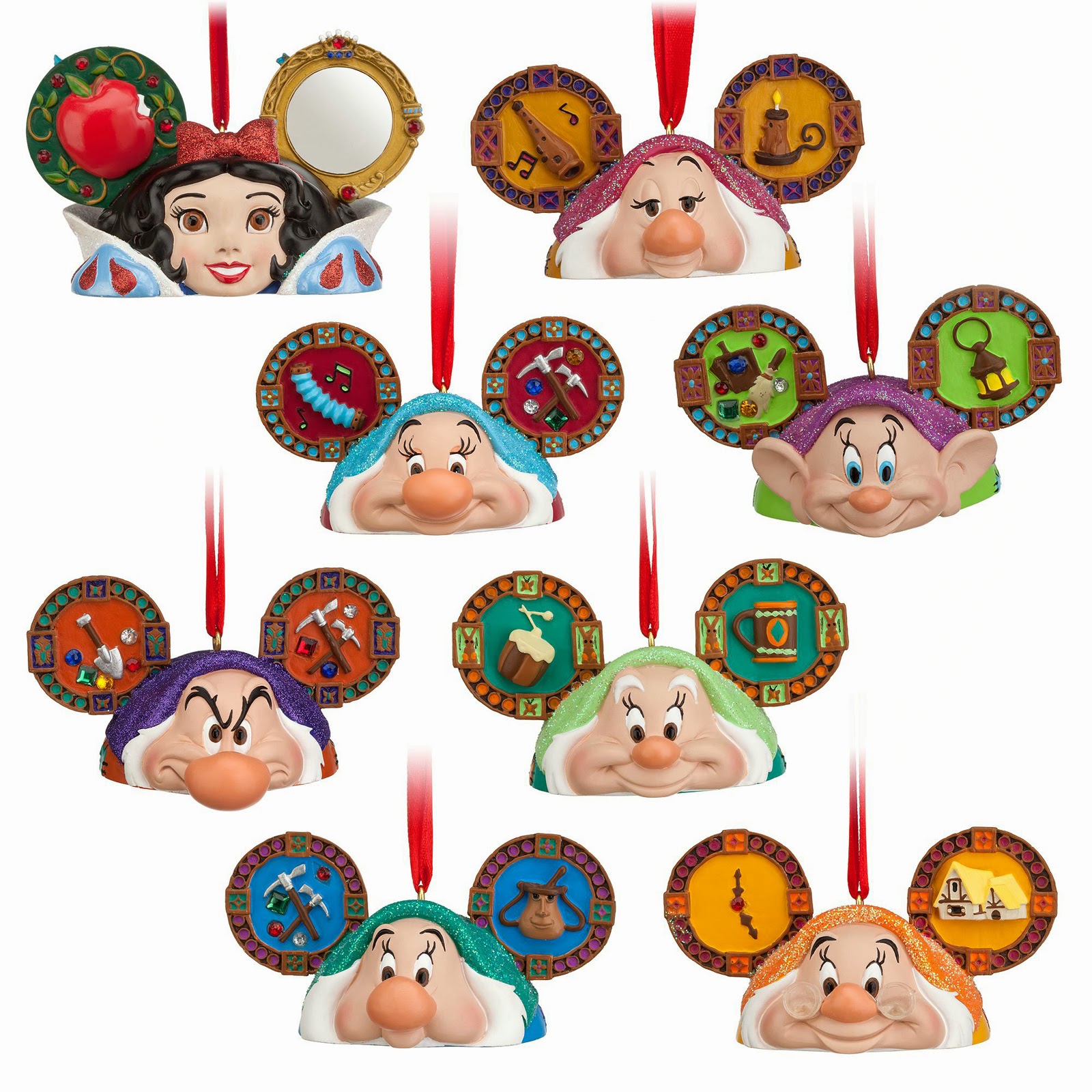 filmic light snow white archive 2013 snow white ear hat dopey christmas ornament