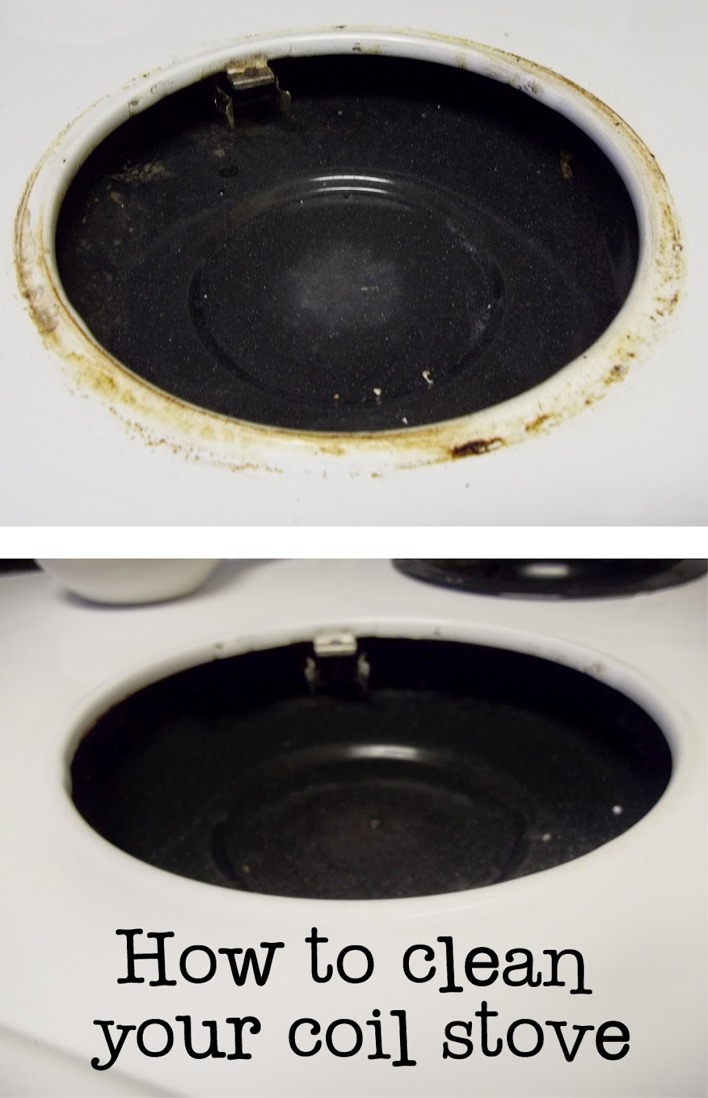 They Are Crafty How to clean your coil stove