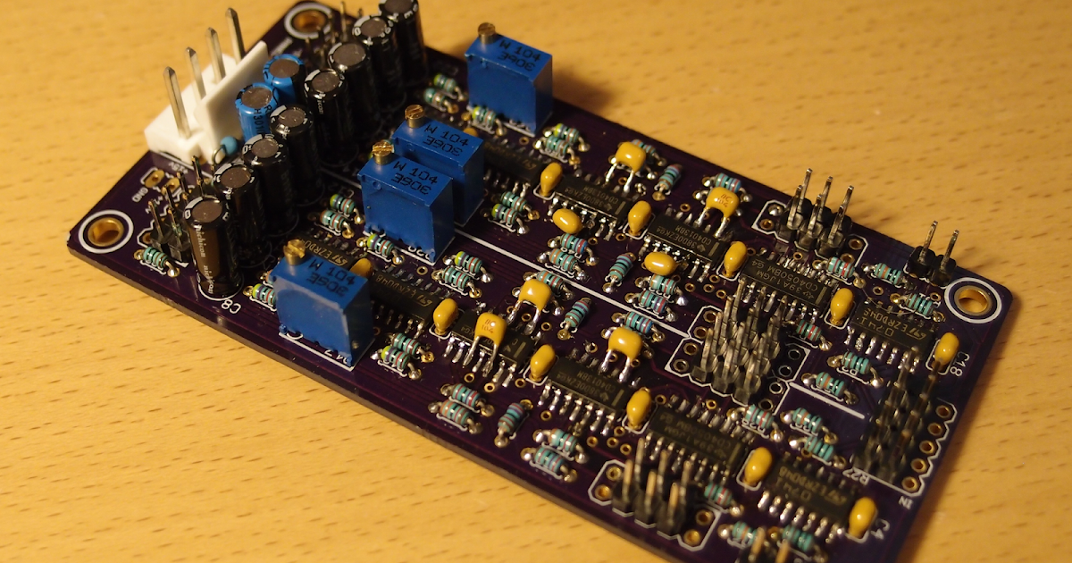 A to Synth First multisuboscillator board populated