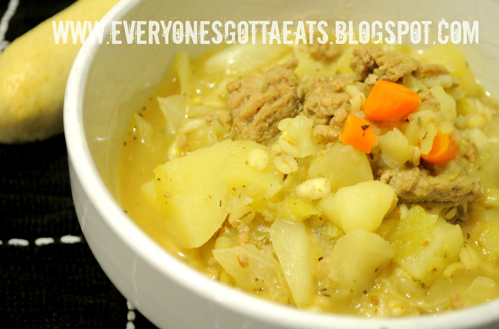 From Tamara's Kitchen... Ground Turkey and Cabbage Soup