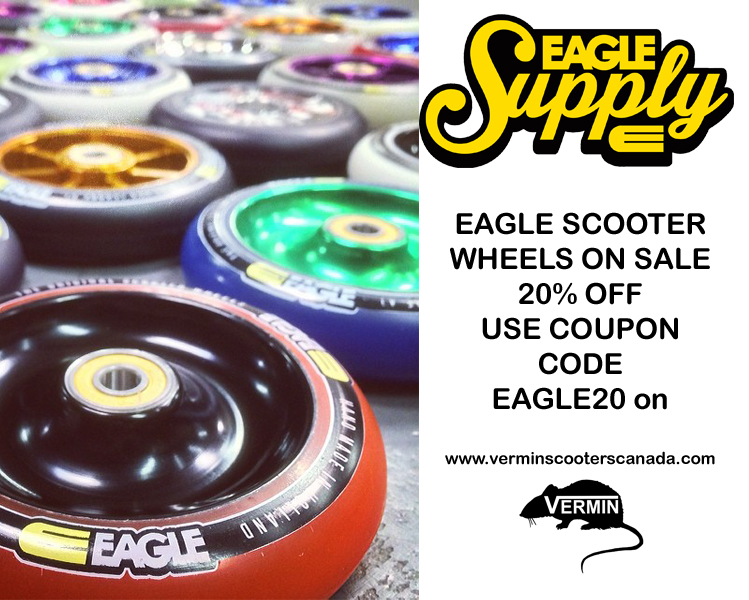 Vermin Scooter Shop SCOOTER WHEELS ON SALE!