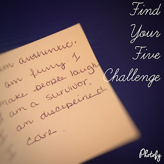 the five challenge, sweat bigger, you matter, confidence booster